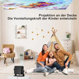 Mini beamer - Projector - Beamerscherm - Projectiescherm - Outdoor & Indoor Projector -