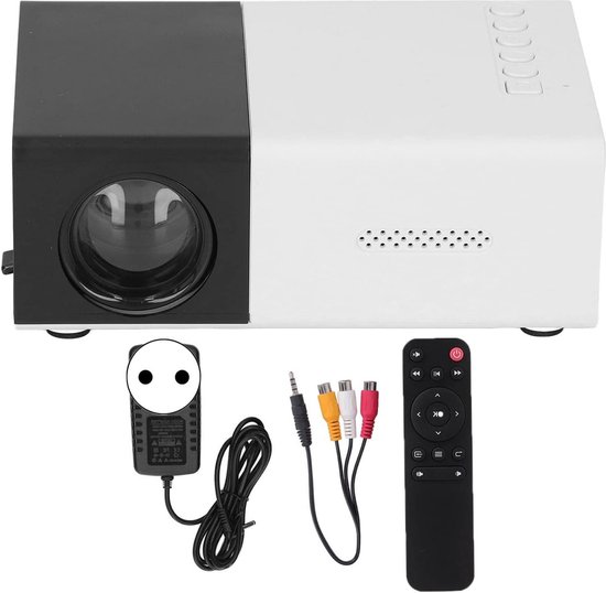 1080P Mini Draagbare Projector met Luidsprekers voor Smartphone en Laptop