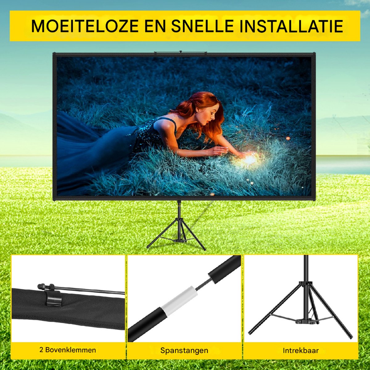 4K HD Projectorscherm 60 Inch