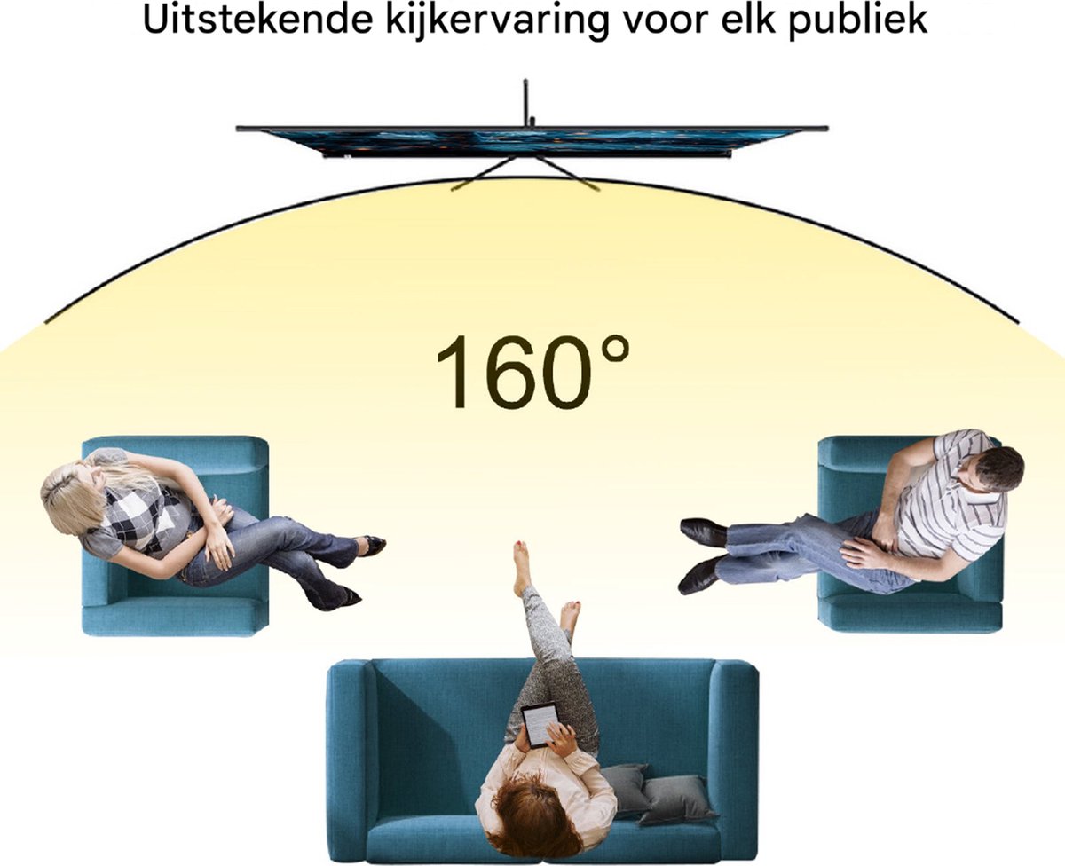 4K HD Projectorscherm 60 Inch