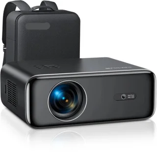 4K Mini Projector FHD 1080P Draagbare Home Theater Beamer Zwart