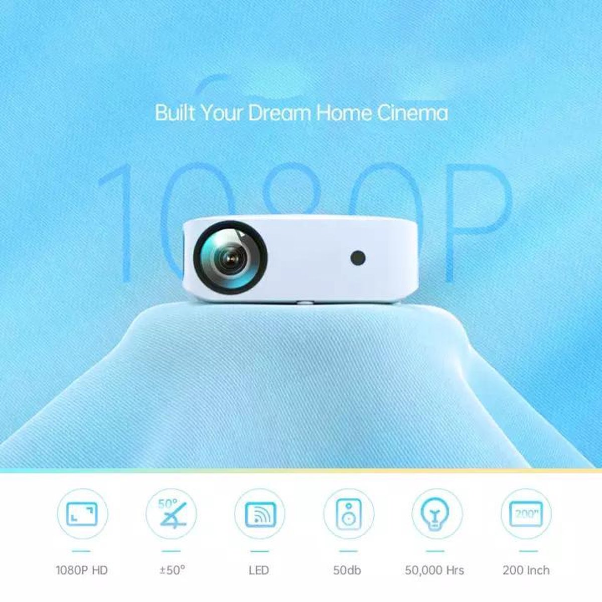 Afintek X01 Full HD Mini LED Beamer