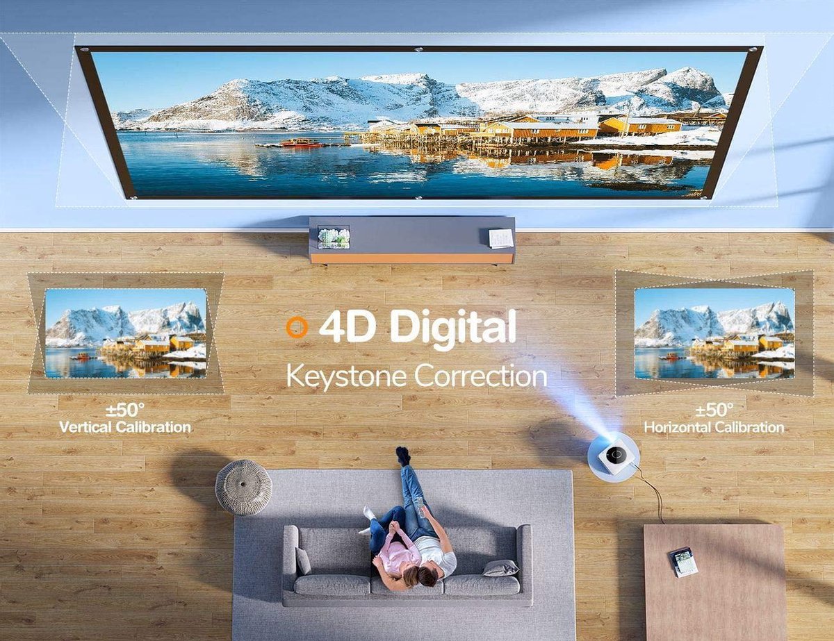 Afintek X01 Full HD Mini LED Beamer