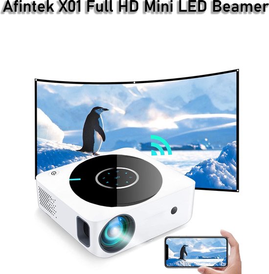 Afintek X01 Full HD Mini LED Beamer