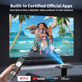 AKATUO 4K Home Cinema Projector