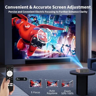 AKATUO 4K Home Cinema Projector