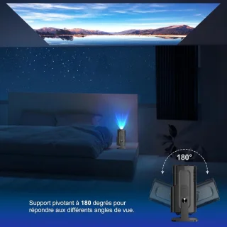 Allesin Mini Beamer 4K Native 1080p Projector