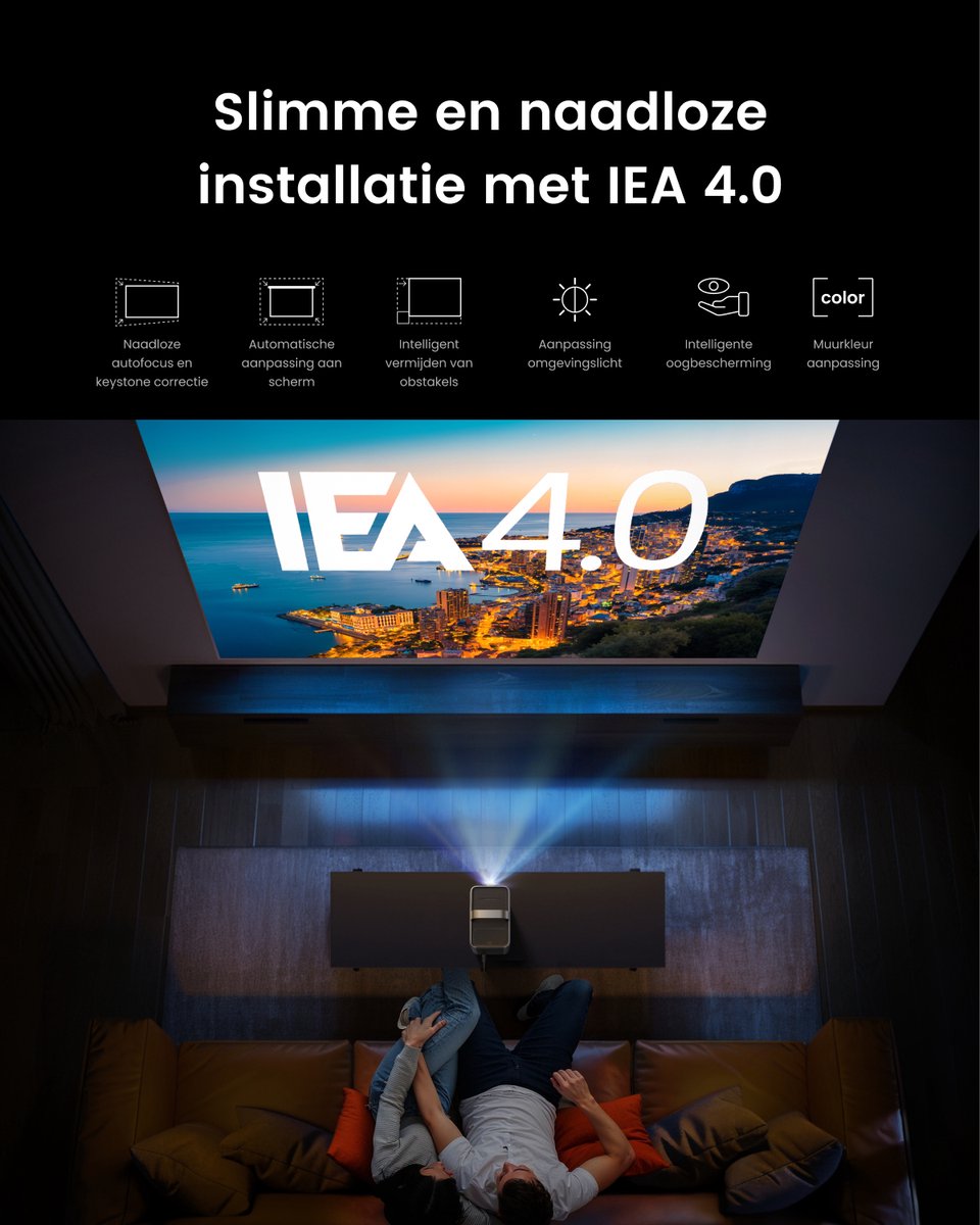 Anker Nebula Cosmos 4K SE Draagbare Projector