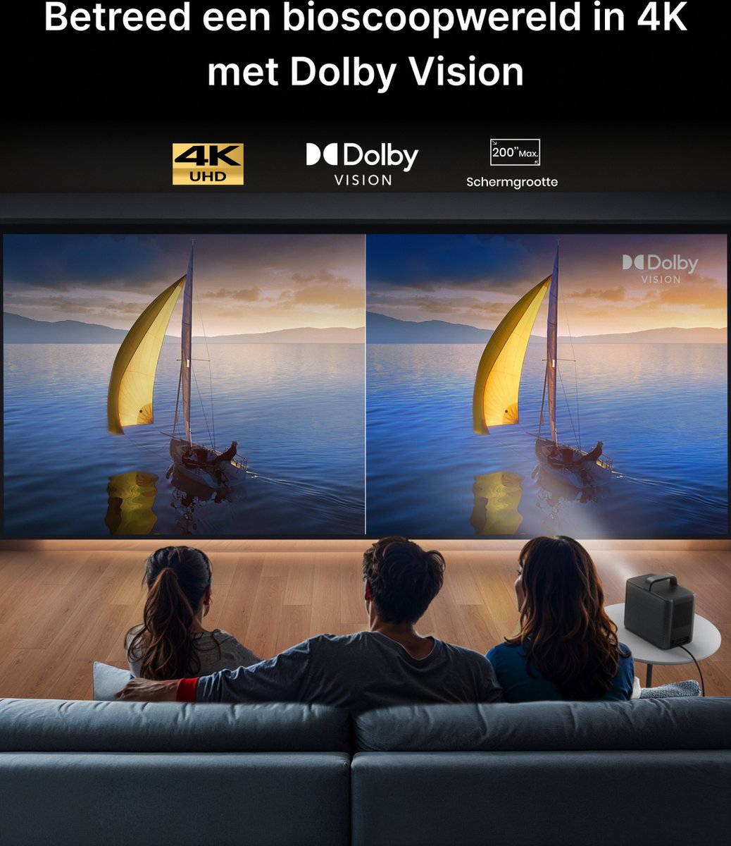 Anker Nebula Cosmos 4K SE Draagbare Projector