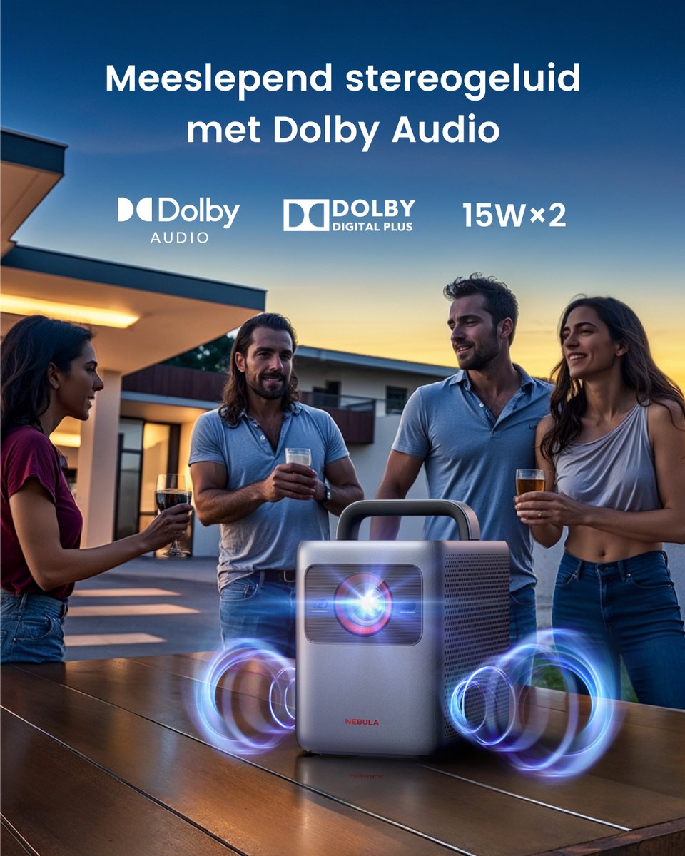 Anker Nebula Cosmos 4K SE Draagbare Projector