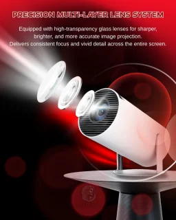 ANVARA® Mini Projector 2025 – Mini Beamer