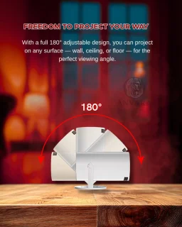 ANVARA® Mini Projector 2025 – Mini Beamer