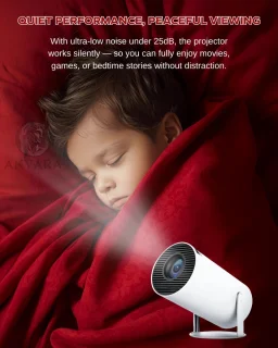 ANVARA® Mini Projector 2025 – Mini Beamer