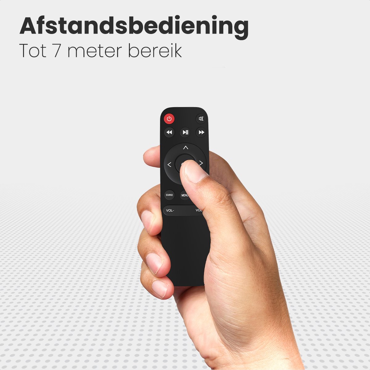 Auronic Beamer 10.000 Lumen Full HD WiFi Smart Mini Beamer Wit