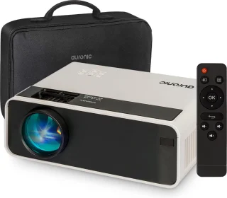 Auronic Mini Beamer HD Ready WiFi 4500 Lumen Wit