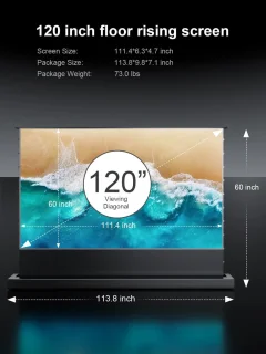 AWOL Vision ALR Home Cinema Vloerscherm 120"