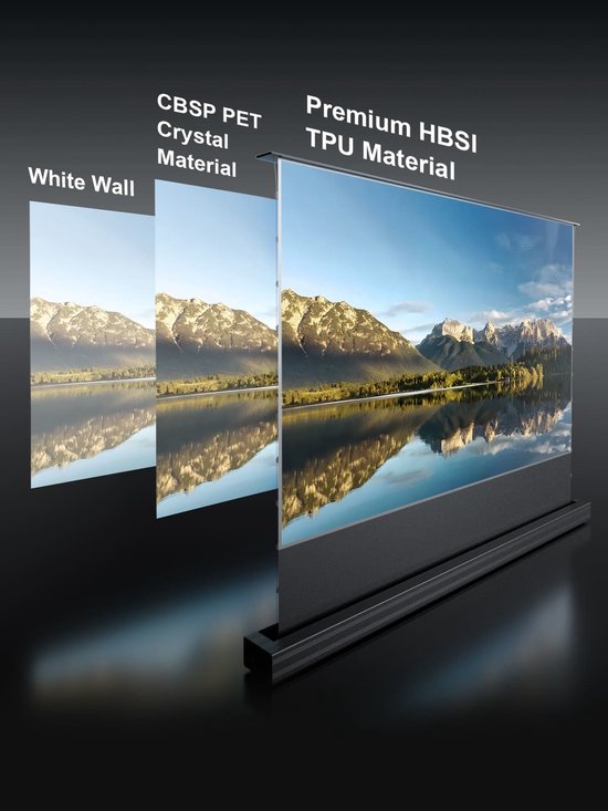 AWOL Vision ALR Home Cinema Vloerscherm 120"
