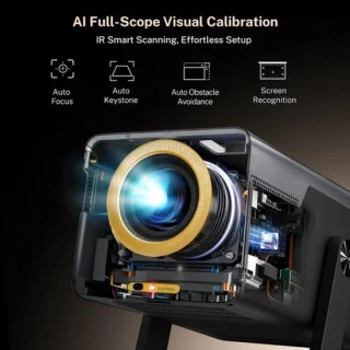 Beamer 1080p Full HD LCD-beeldprojector
