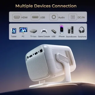 Beamer 350 ansi lumen full hd 1920x1080 home theater projector