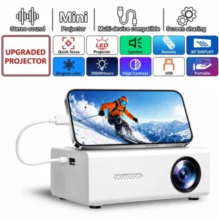 Beamer 4K - draaibaar - smart projector met wifi 6 en android 11