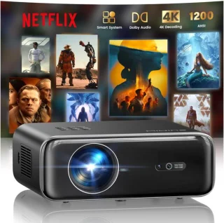 Beamer 4K Full HD 1080P WiFi Bluetooth