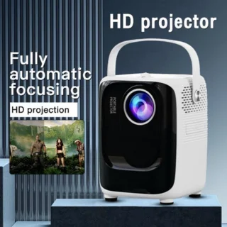 Beamer 4K-ondersteuning 1080P-resolutie Zwart