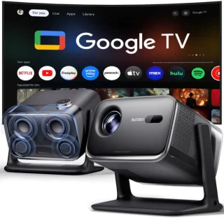 Beamer 4k smart projector met Google tv en autofocus