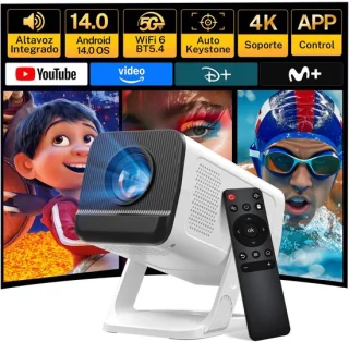 Beamer met 4K-ondersteuning en Android 14