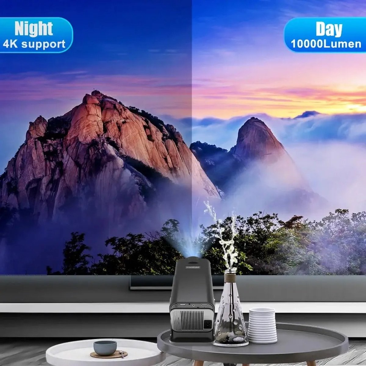Beamer Projector 4K Thuisbioscoop