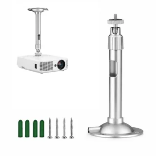 Beamerhouder met 1/4 inch schroefdraad, zilver