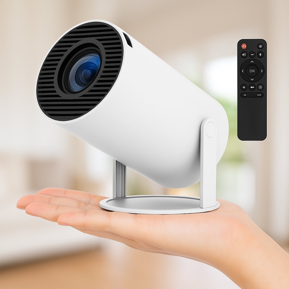BeamR Mini Beamer 4K Android 11 WiFi6 Bluetooth 5.0