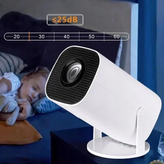 Bedee Mini Projector 2+16GB Android 12 Wit