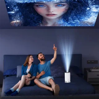 Bedee Mini Projector 2+16GB Android 12 Wit