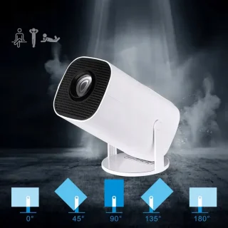 Bedee Mini Projector 2+16GB Android 12 Wit