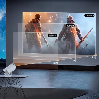 Bedee Mini Smart Draagbare Projector