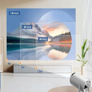 Bedee Mini Smart Draagbare Projector