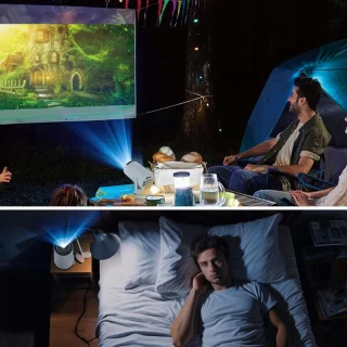Bedee Mini Smart Draagbare Projector