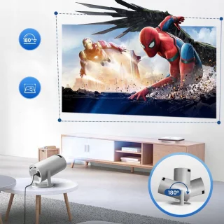 Bedee Mini Smart Draagbare Projector