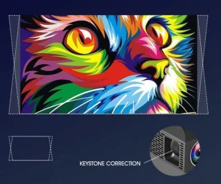 Belesy Beamer Projector M15 Full HD 4K WiFi
