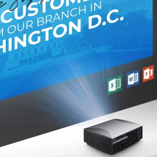 Belesy Beamer Projector M15 Full HD 4K WiFi