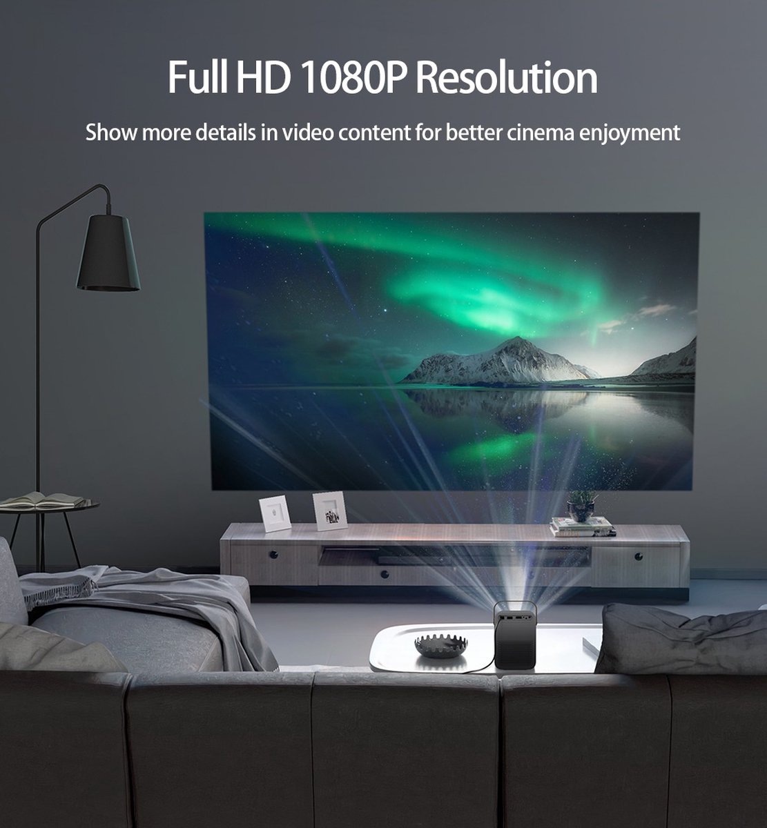 Belesy M13 Mini Beamer Projector