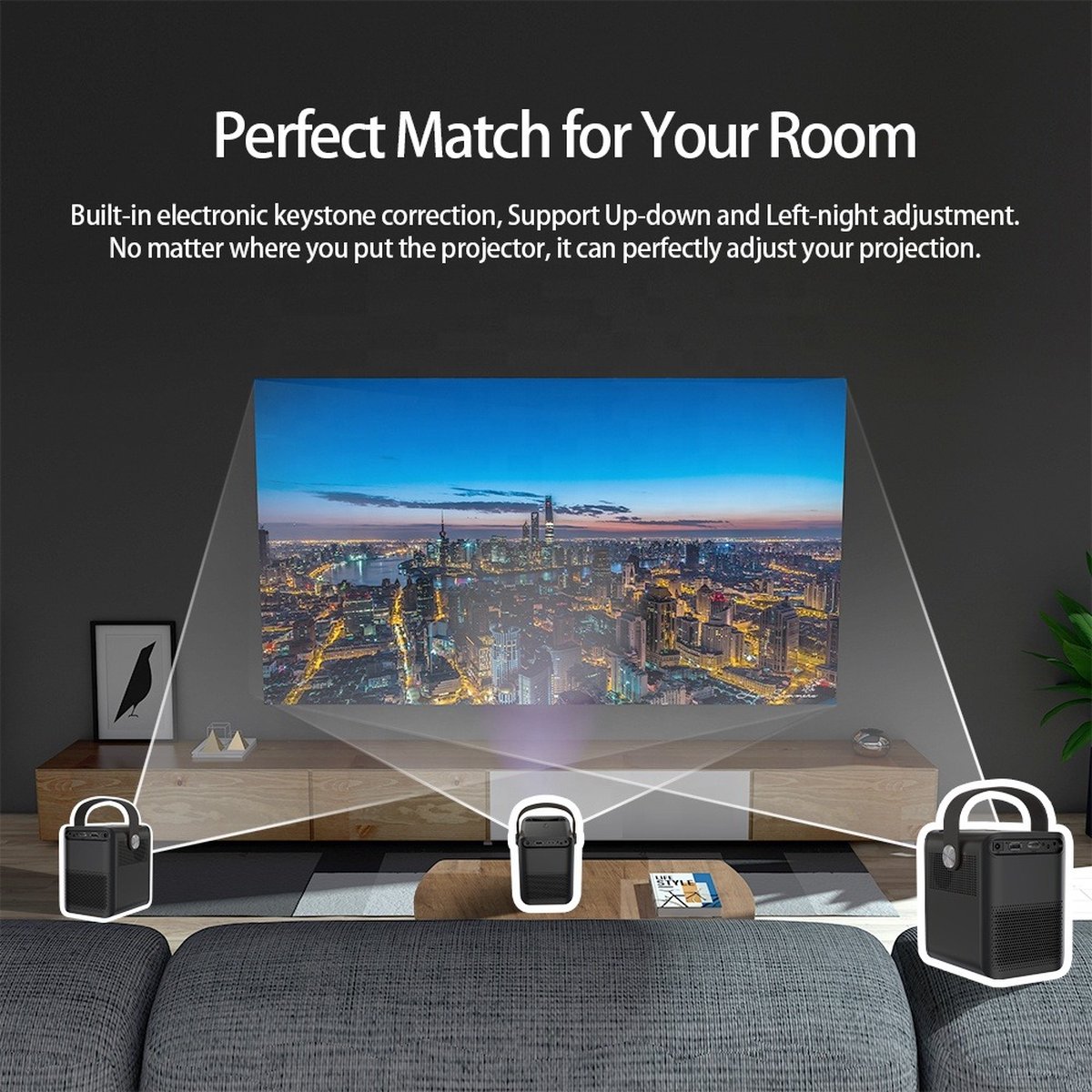 Belesy M13 Mini Beamer Projector