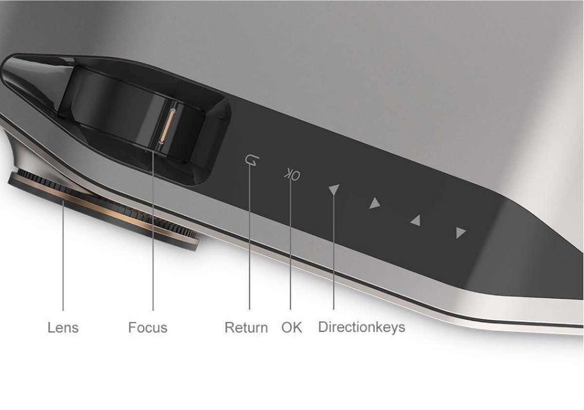 Belesy M30 4K Full HD Beamer Projector
