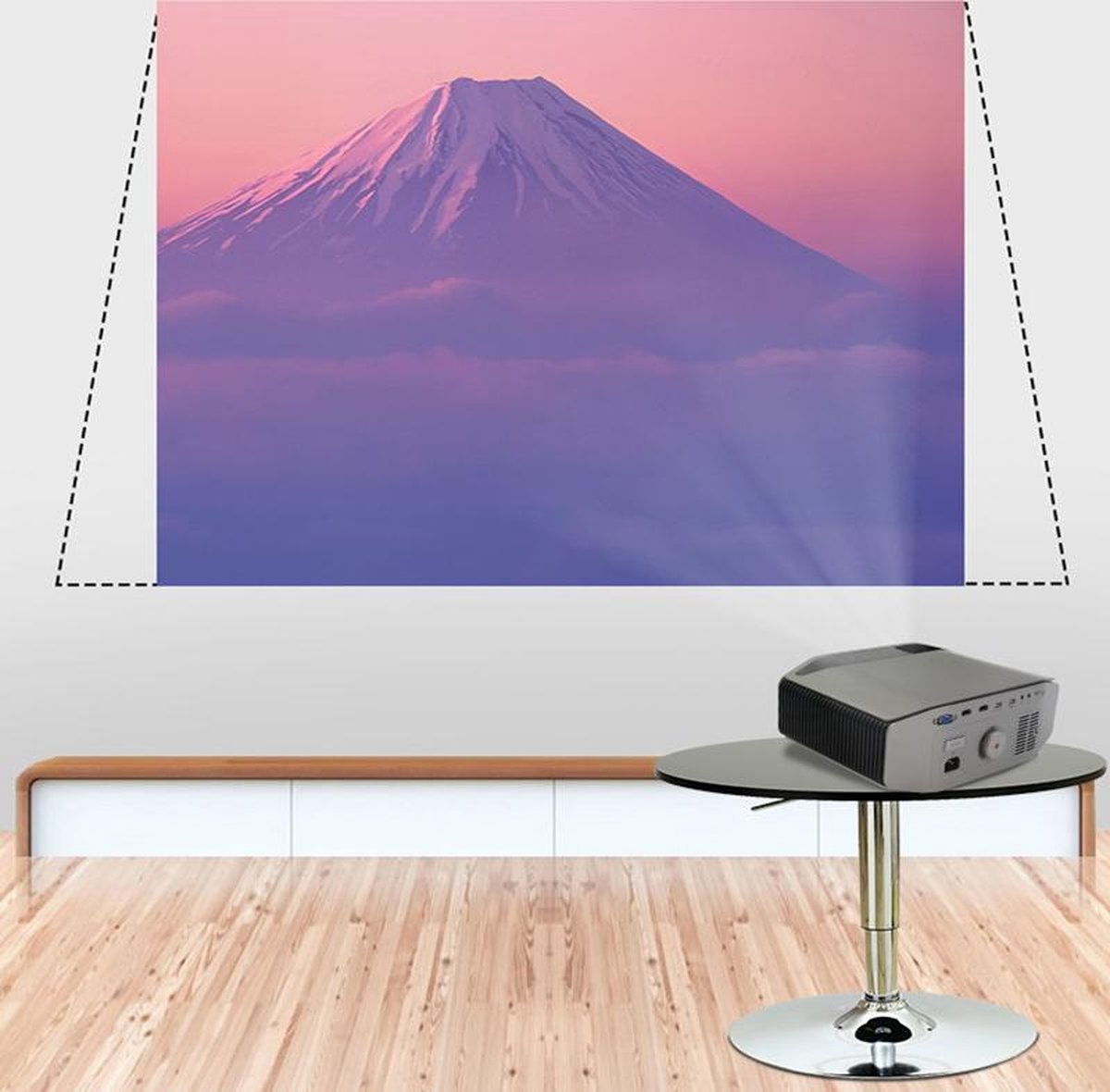 Belesy M30 4K Full HD Beamer Projector