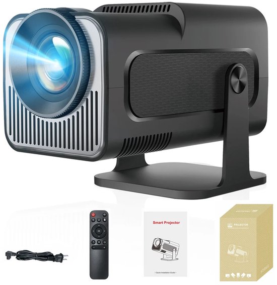 BellissiBo Mini Beamer Projector 1280x720P Android 11