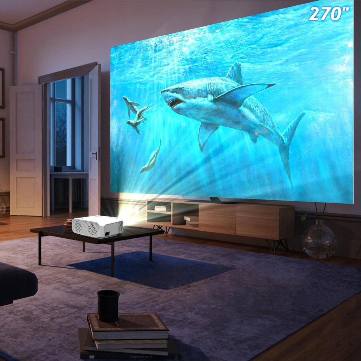 Bemaer Zenwire E450S Mini Beamer Full HD
