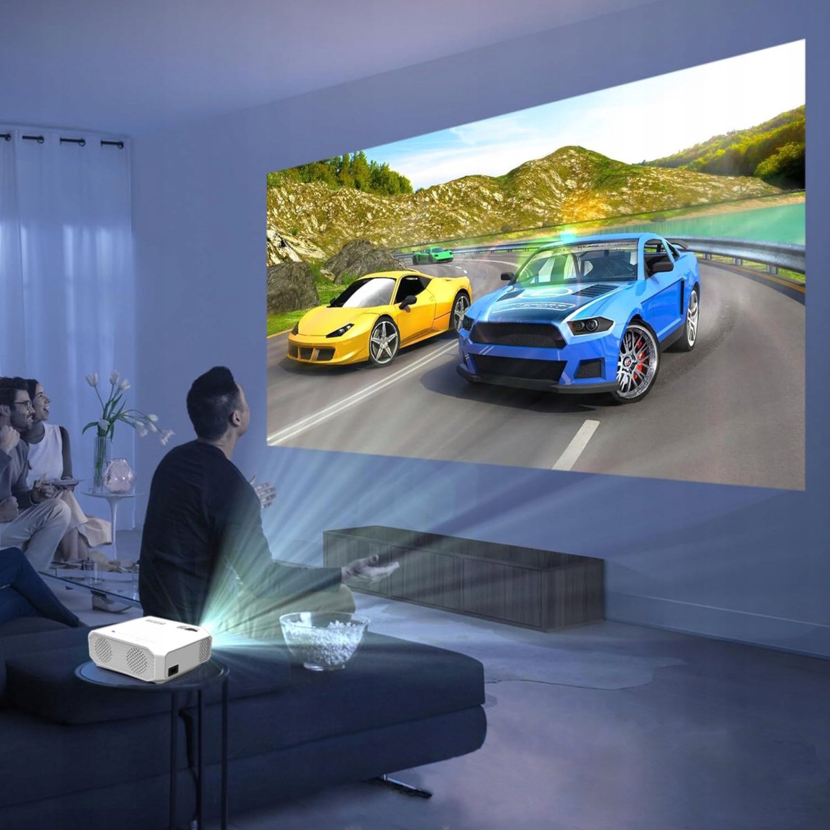 Bemaer Zenwire E450S Mini Beamer Full HD