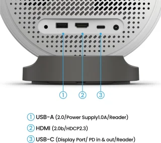 BenQ GV50 1080p Full HD Laser Mini Beamer