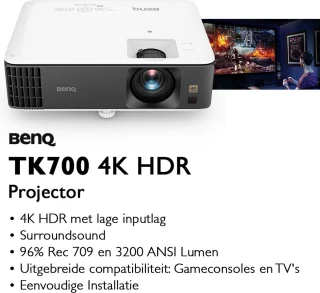 BenQ TK700 4K Gaming Projector