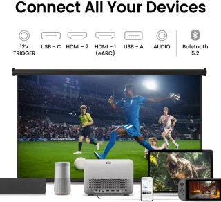 BenQ TK705STi 4K Short-Throw Laser Projector